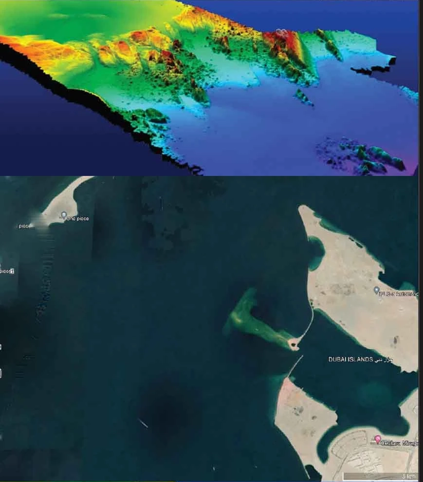 Palm Deira Bathymetry